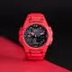 【CASIO 卡西歐】G-SHOCK藍牙 碳纖維核心防護 機械戰甲 熾焰紅 46mm(GA-B001-4A)