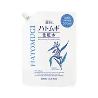 在飛比找PChome24h購物優惠-日本熊野麗白薏仁化妝水補充包500ml