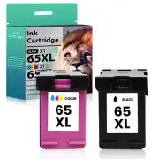 2Pack 65 XL Ink For HP 65XL Deskjet 2600 2622 2652 3755 3721 ENVY 5052 5000 5055