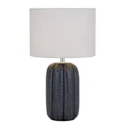 Telbix Blue/White Boken Table Lamp