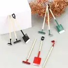 Farming Tools Simulation Shovel Dollhouse Miniature Shovel Hoe and Pitchfork