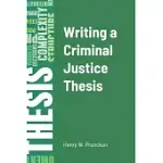 WRITING A CRIMINAL JUSTICE THESIS