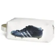 NEW Sporting Nation Three Stripe Boot Wash Bag White