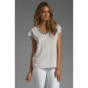 Diane von Furstenberg Women's Top Acedia Mirrors Blouse Size Small NWT