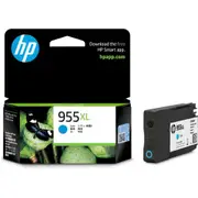 HP 955XL Ink Cartridge - Cyan 1600 Pages - for HP OfficeJet Pro 7720 / 7730 / 7740 / 8210 / 8710 / 8720 / 8730 / 8740 / 8745 Printer [L0S63AA]