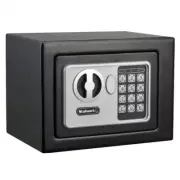 0.22 cu. ft. Steel Wall Floor Security Safe With Digital Electronic Keypad Lock