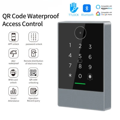 TTLOCK TTHotel App 13.56Mhz RFID Qr Access Control Keypad Mobile/Remote Control