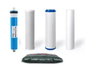 18 Replacement Reverse Osmosis Aquarium Water Filters| 5 lbs DI+75 GPD Membrane