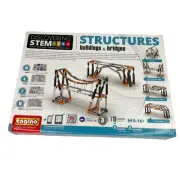 Engino Discovering STEM Structures Buildings & Bridges Kit New