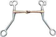 QSTDGVPW Horse Mouth Snaffle H Shape for Equestrian Horse Chewing Horse Bridle