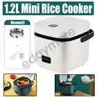 1.2L Mini Rice Cooker Portable Non-stick Pot For Cooking Soup Rice Stews Steam