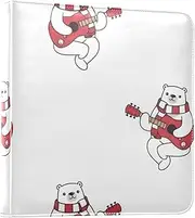 White Christmas Guitar Bear Photo Album Binders Photo Books Self Adhesive Pages Photo Albums Book Photo Albums For 6x8