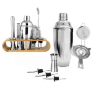 7/12 Pcs Cocktail Shaker Set Mixer Martini Maker Bar Strainer Bartender Kit