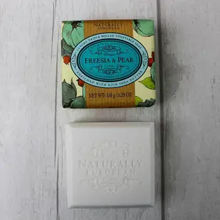 英國 Naturally European 三重皂/ 小蒼蘭&西洋梨/ 150g