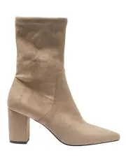 [Sandler] Karly Boots In Taupe Stretch Suede
