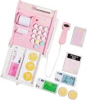 KOMBIUDA 1 Set Cash Register Interactive Learning Cashier Plaything for Imaginative Role Play Bright Colors for Eye Protection Develops Counting and Sorting Skills for Supermarket Fun