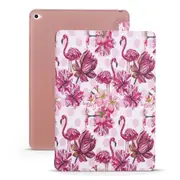 Flip Pu Leather Case For Ipad Mini 4 With Three-Folding Holder and Honeycomb Tpu Cover