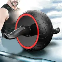 在飛比找Yahoo!奇摩拍賣優惠-台灣現貨健身器材滾輪 Abs 腹輪運動輪運動健身房健身滾輪家