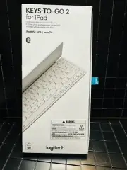 Logitech - Keys-To-Go 2 Slim Portable Bluetooth Keyboard for iPad, iPhone.