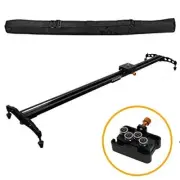 Videook 46" DSLR Pro Camera Slider Dolly Track Photo Video Studio Stabilizer ✅