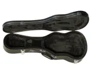 Ukulele Hard Case Eddy Finn Black Soprano