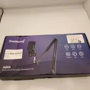Zealsound A68S Rgb Recording Microphone with Articulated Arm/usb Condenser Mic