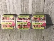 Fing'rs Prints Street Beat Press-On Nails #31040 Knotty Girl Lot of 3