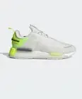 Adidas NMD_V3 Shoe White/Yellow Running Shoes/Sneaker Sz Men 10.5/Women 12