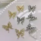 1pc Nail Anti-fall Diy Nail Art Symmetric Wing Nail Decoration