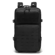 GGP Black Outdoor Sports Backpack Large Capacity Travel Commuter Backpack Water Proof Multifunctional Backpack