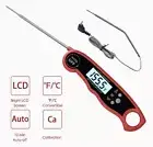 Dual Probe Meat/Grill Thermometer W/Alarm Function for Oven Safe Leave in Meat