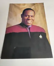 Benjamin Sisko Star Trek Deep Space Nine Postcard Avery Brooks Unused