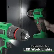 20V Brushless Cordless Drill/Driver w/2Ah Battery, 3/8" Chuck, 18+3P & 2-SpeedR6