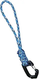 Lanyard Hanger Hooks - Multifunction Carabiner Clip | Triangle Lock Buckle Hook with Seven Core Strap, Anti-Loss Key Organizer for Backpack, Outdoor Hiking, Camping, Survival, Tactic