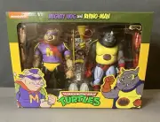 NECA TMNT - Mighty Hog & Rhino-Man - NEW