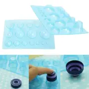 1Pc Plastic Paper Quilling Mould Half Ball Domes DIY Paper Craft Tool 13*20cm IL