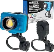 Master Airbrush Master Elite Rechargeable Spray Gun Mount Color Match Light, 500 Lumen LED, CRI 95+ - Replicates Natural Sunlight, Illuminates Paint Surface Sprayed, Ensures Even Coverage - Automotive Repair Coating
