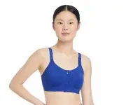 Women's High Support Sculpt Zip-Front Mesh Crossback Sports Bra 36D