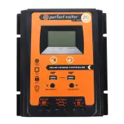 12/24V Dual 2.4A Usb Lcd Solar Panel Stabilizer Solar Charge Controller