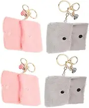 [GLSTOY] Mini Change Pouch Wallet Small Coin Purse Keychain for Women Design Coin Wallet