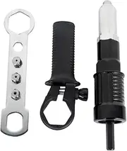 Drill Electric Rivet Gun Adapter, Chunk Head Connector Professional Hand Tools Set for Cordless Drill Electrical Nut Riveting Riveter Insert