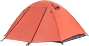 Tents Camping Tent, Aluminum Poles Outdoor Travel Double Layer Waterproof Windproof Lightweight Backpacking Tent