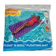 Swimming Pool Floating Lounge Mat Roll-UpSpa Beach Inflatable