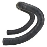 Supacaz Super Sticky Kush - Gravel - Black + Ano Black Plugs