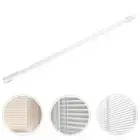 Replacement Blinds Parts Drapery Wand with Hook Clear Stick Acrylic Vertical