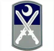 GENUINE U.S. ARMY COMBAT SERVICE IDENTIFICATION BADGE (CSIB): 218TH MANEUVER ENH
