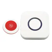 Emergency Caregiver Pager Wireless Call Button Nurse Alert System For Home E WPD
