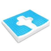Wheelchair Seat Cushion, Memory Foam Ergonomic Chair Cushions for Butt, T Sha...