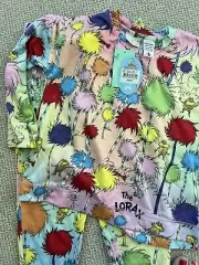 Peter Alexander Kids Pjs Size 5 BNWT The Lorax - Girls Pyjamas Set 2 Piece