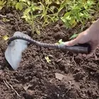 Manganese Steel Weeding Hoe Manual Farm Tool Gardening Hoe Loose Soil